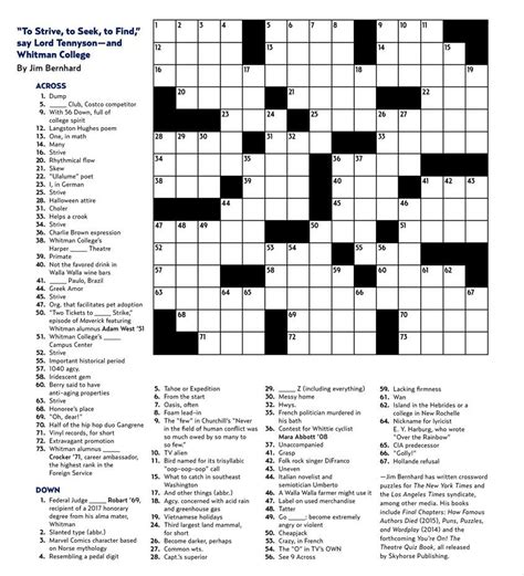 la times crossword puzzle|la times free printable crossword puzzles.